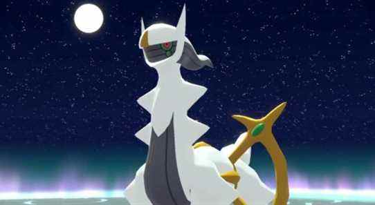 Pokemon Legends Arceus Encounter with Arceus