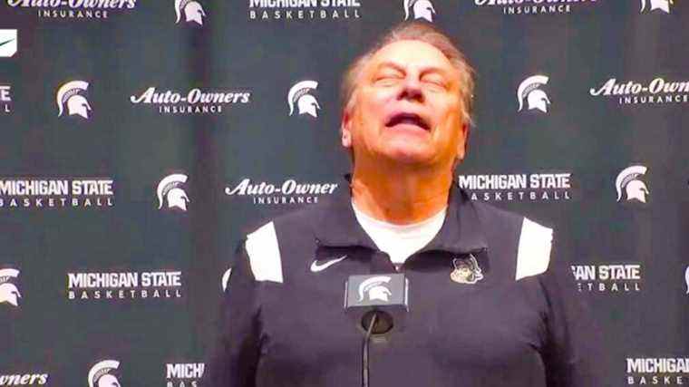 Tom Izzo a besoin d’une poignée de main ferme et d’une boisson encore plus dure