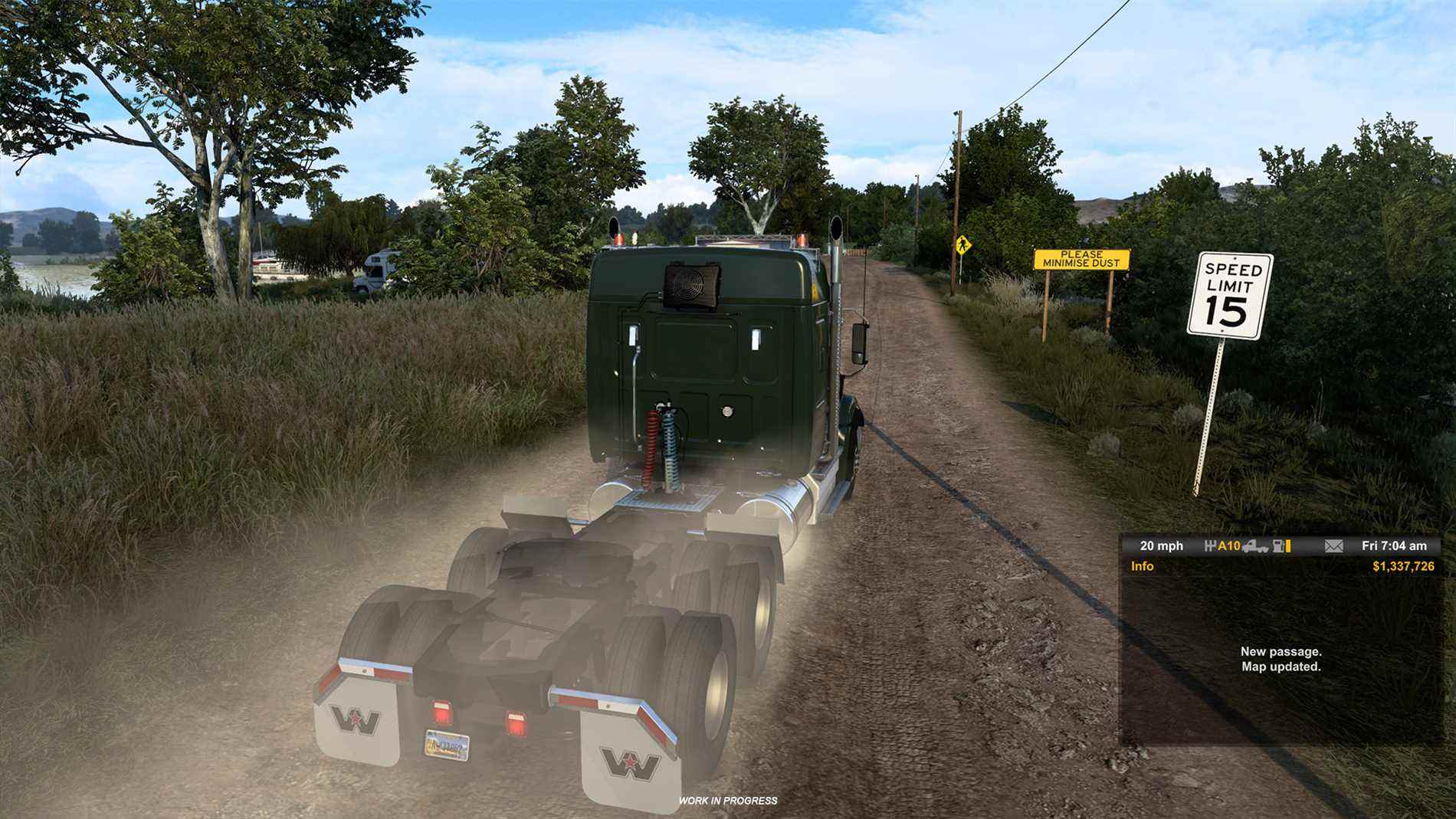 Truck Simulator 1.44 fait l'impensable sur des routes non balisées
