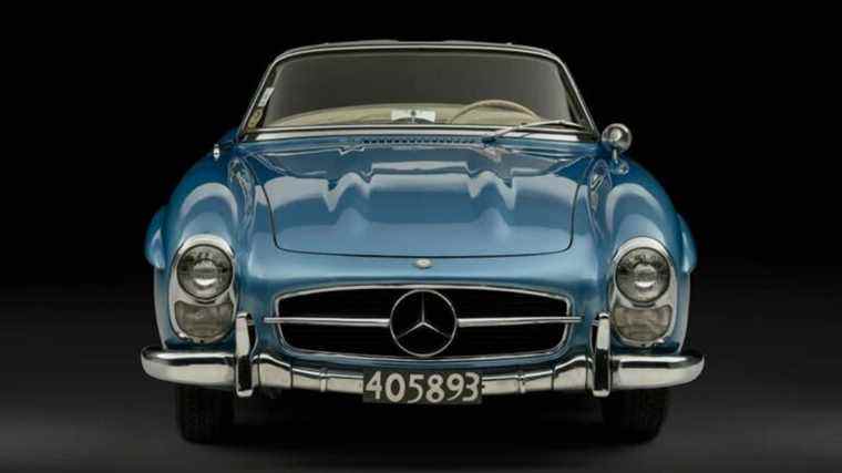 Voici votre chance d’acheter le roadster Personal 300 SL de Juan Manuel Fangio