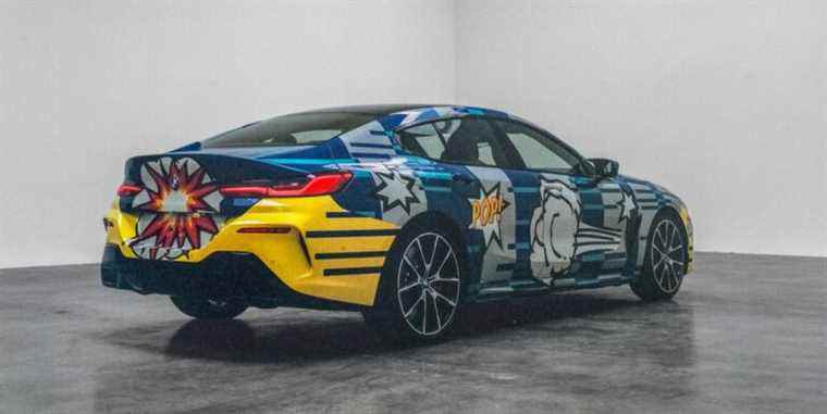 Voir les photos de la BMW 8 x Jeff Koons