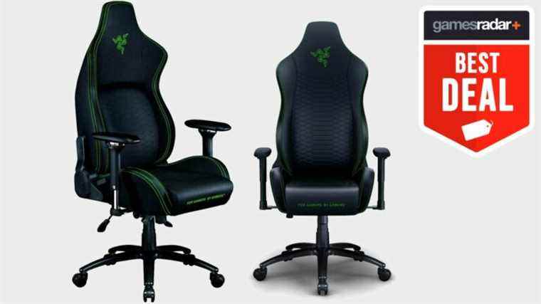 Vous pouvez actuellement obtenir une carte-cadeau Razer gratuite de 150 $ avec la chaise de jeu Razer Iskur