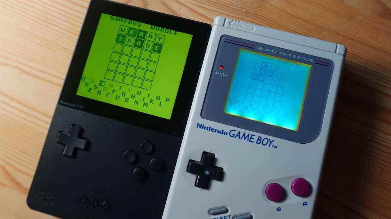 Vous pouvez maintenant jouer Wordle sur un Game Boy
