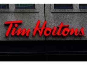 Un logo Tim Hortons.