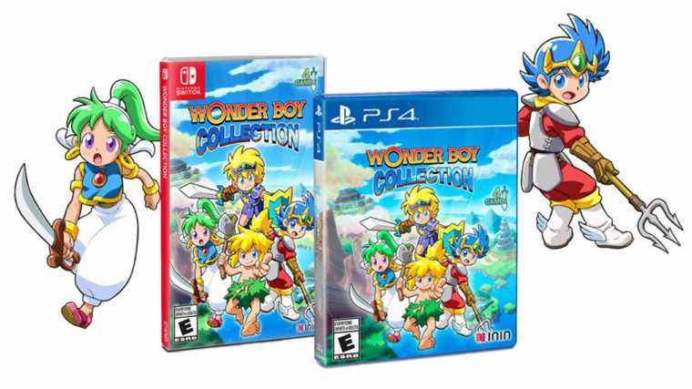 Wonder Boy Collection annoncée pour PS4, Switch    
