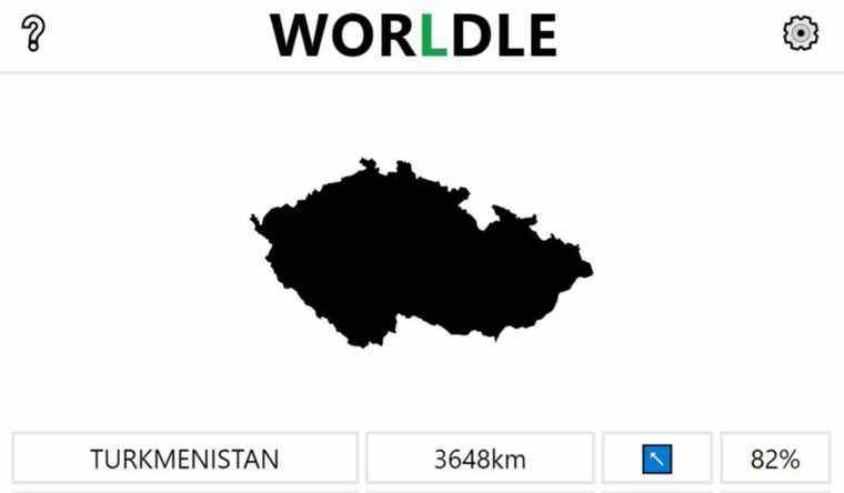 Worldle est Wordle, sauf pour la géographie
