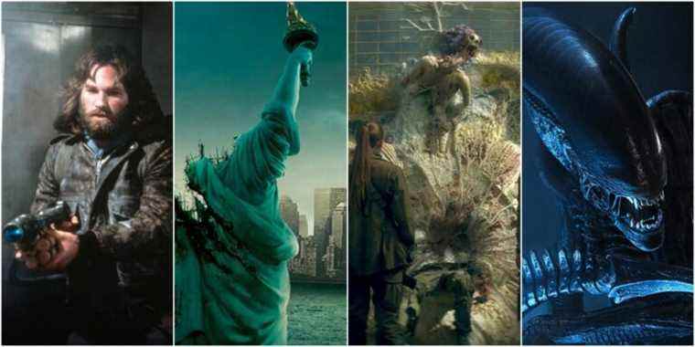 The Thing, Cloverfield, Annihilation, and Alien