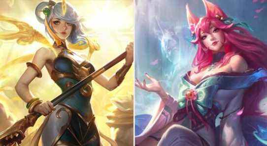 league of legends ahri and lux