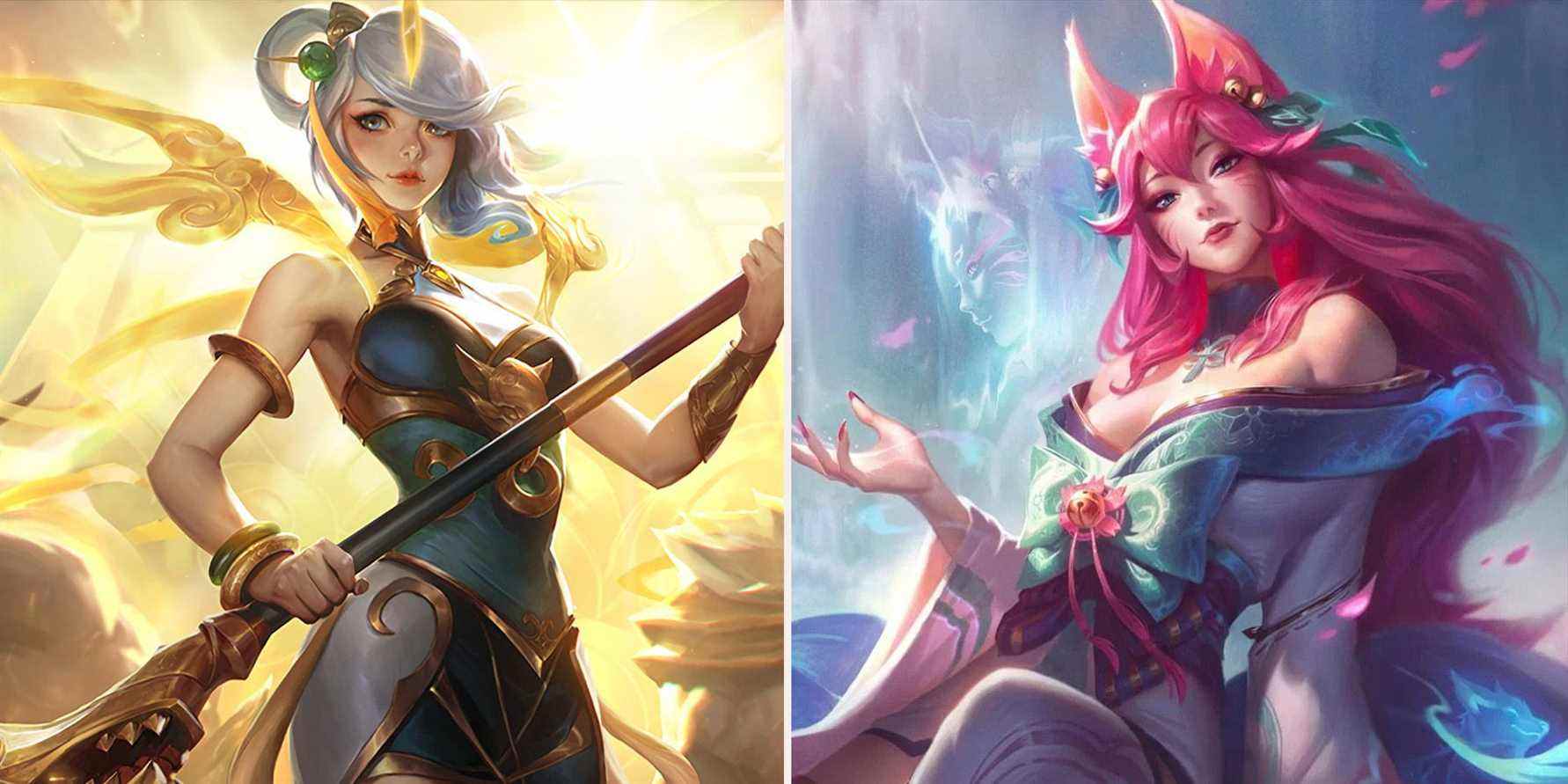 league of legends ahri and lux