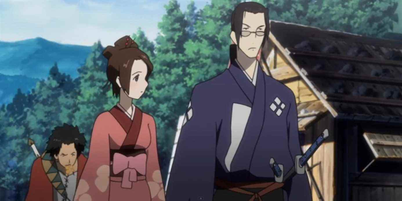 Mugen, Jin et Fuu de Samurai Champloo