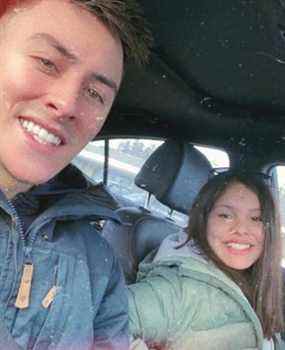 Serene Summers et son frère, Matthew Boutros.  Serene, 13 ans, a été frappée par un conducteur avec délit de fuite sur Meadowlands Drive le 13 février.