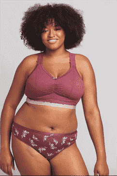 Brassière en dentelle extensible Cacique de Lane Bryant avec dos à lanières