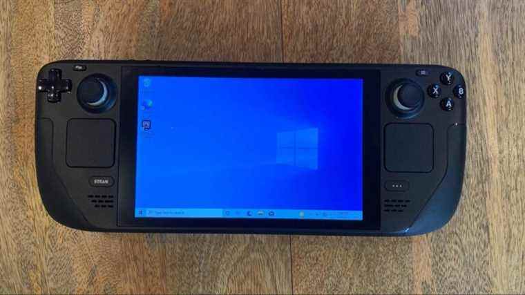 Comment installer Windows sur Steam Deck