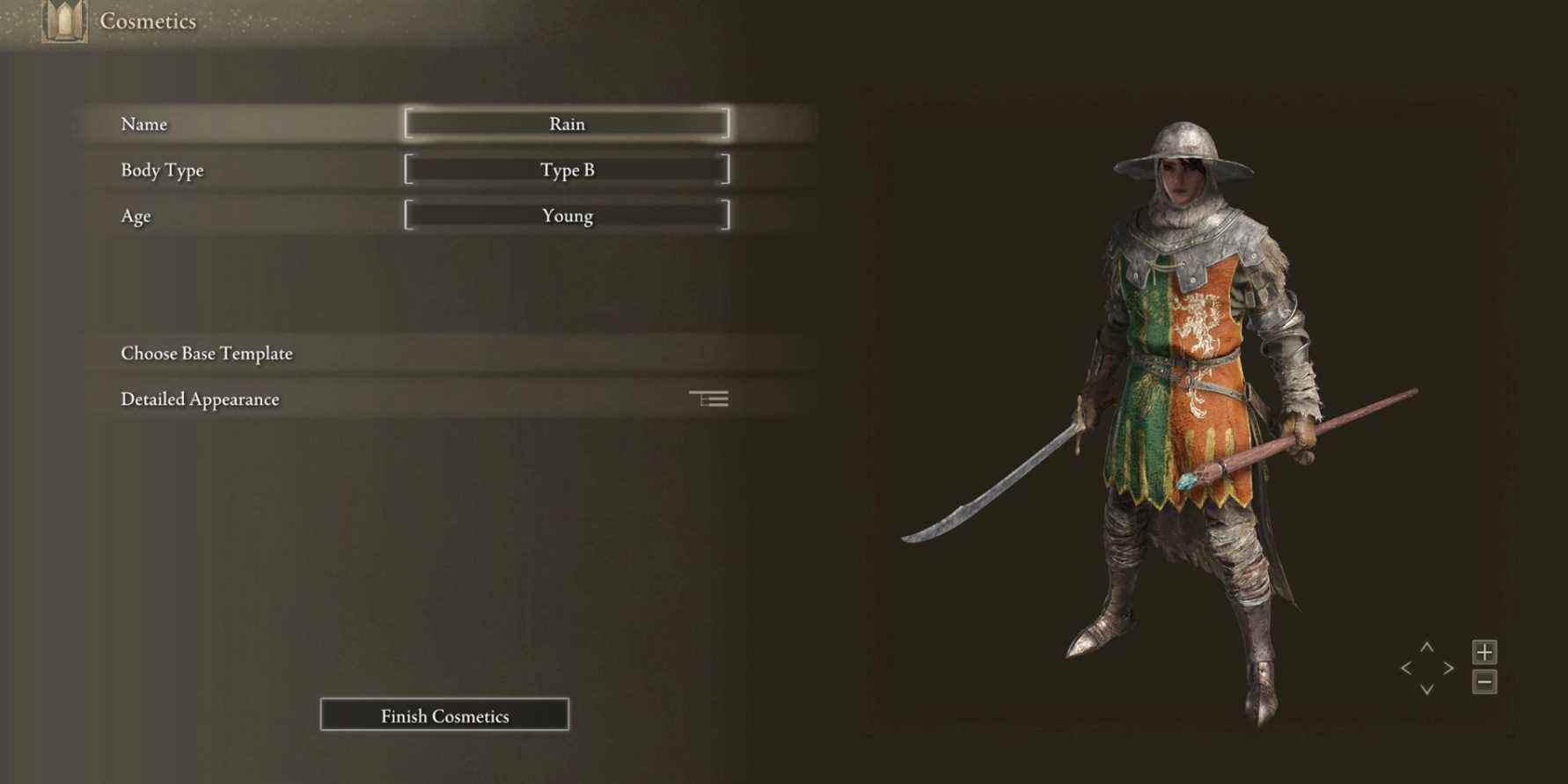 character creation in elden ring