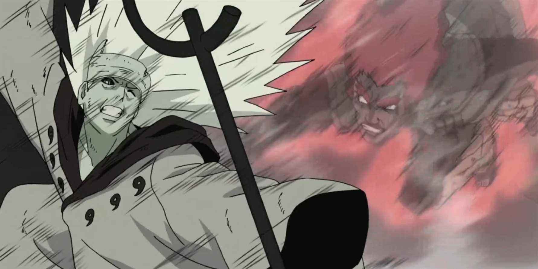 Naruto Might Guy contre Madara