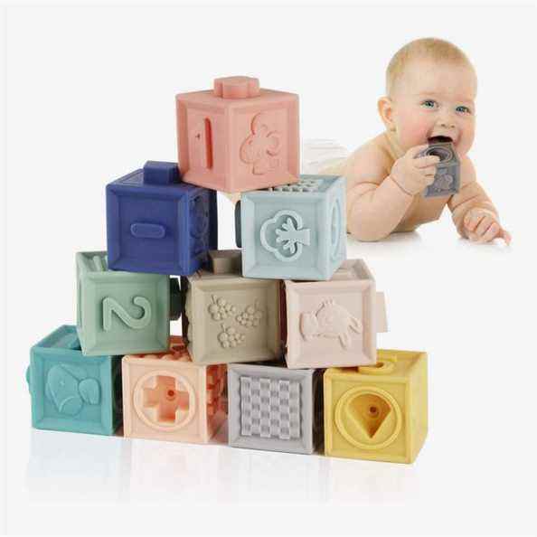 Blocs de bébé doux Mini Tudou