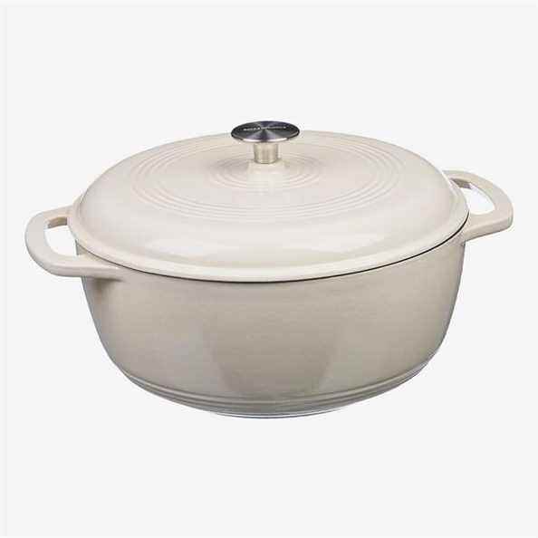 AmazonBasics Cocotte couverte en fonte émaillée