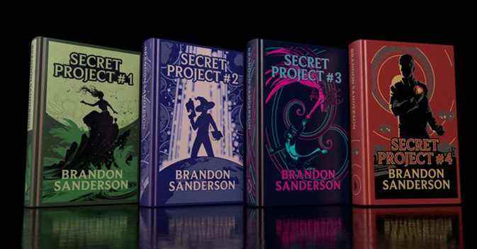 Le Kickstarter de Brandon Sanderson pour 4 romans secrets lève 15 millions de dollars le premier jour
