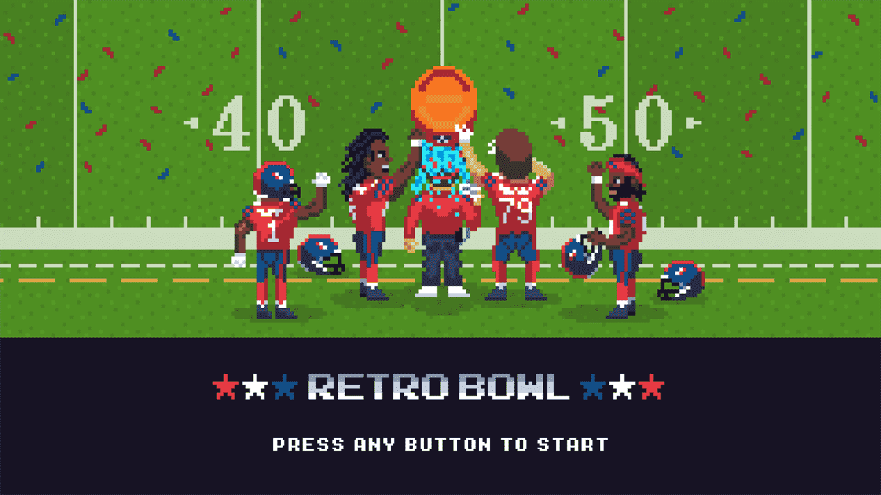 La mise à jour de Retro Bowl est maintenant disponible sur Switch (version 1.0.2), notes de mise à jour
