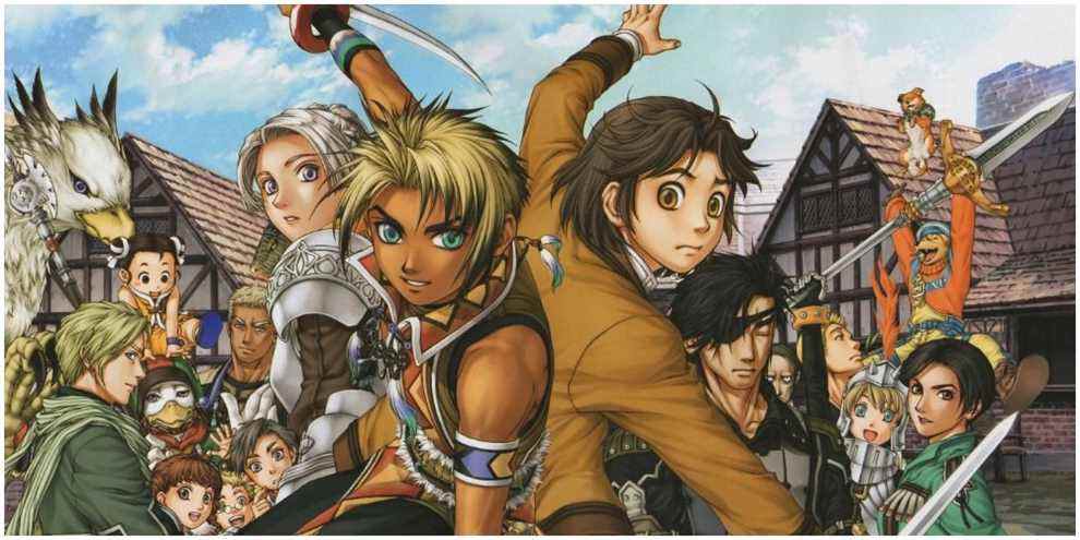 Art du jeu Suikoden 3.