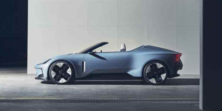 Le superbe concept O2 de Polestar est un roadster électrique