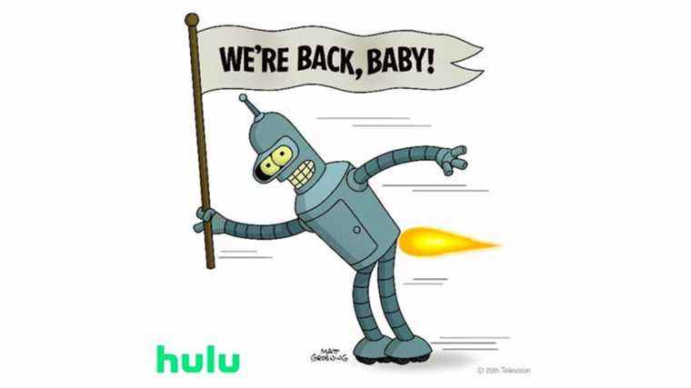 Bender est de retour !  John DiMaggio signe pour le renouveau de Futurama