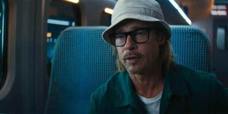 Brad Pitt in Bullet Train trailer