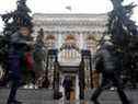 Siège de la Banque centrale de Russie à Moscou, REUTERS/Maxim Shemetov/File Photo