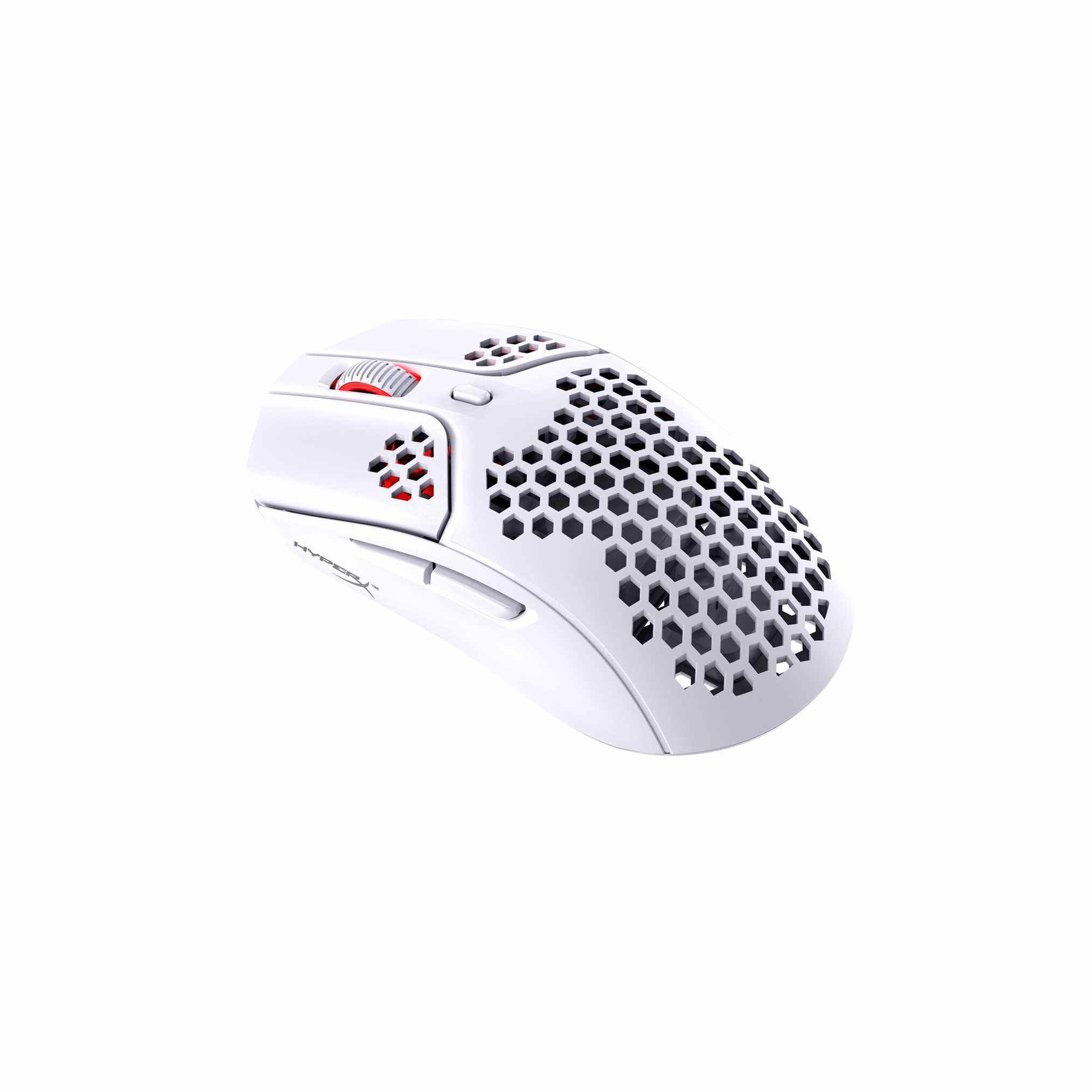 Hyperx Pulsefire Haste Sans Fil Blanc 2 Arrière Incliné