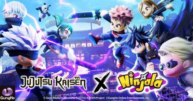 Ninjala révèle sa collaboration avec Jujutsu Kaisen
