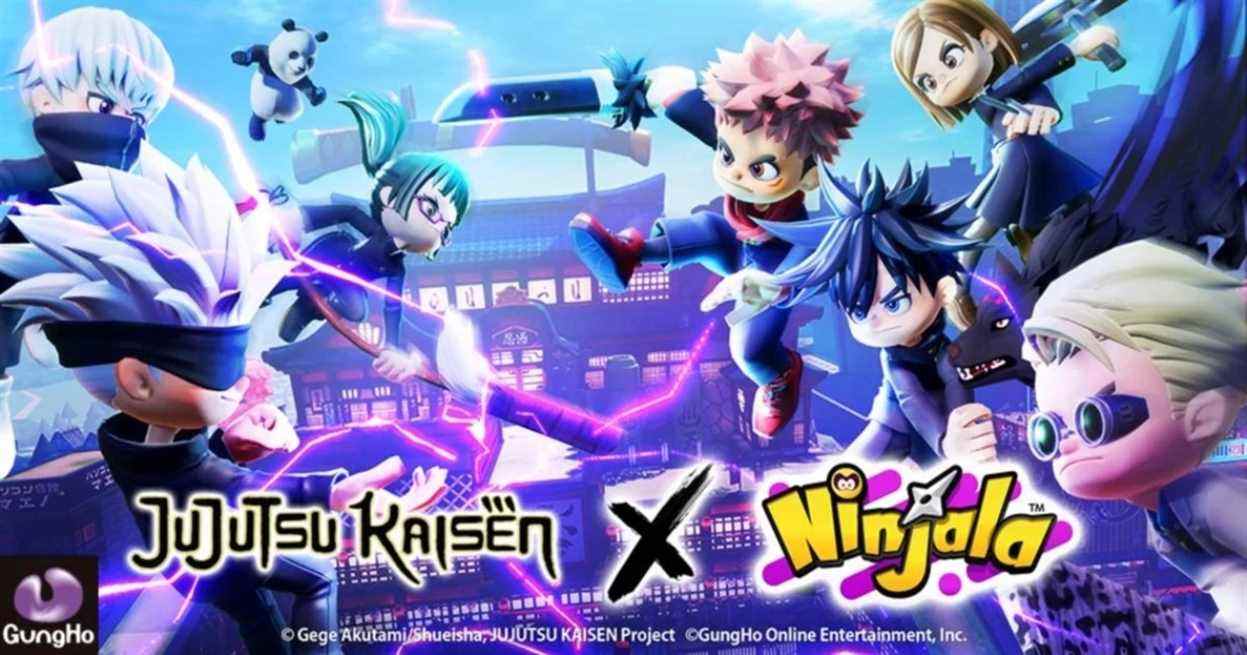 Ninjala révèle sa collaboration avec Jujutsu Kaisen
