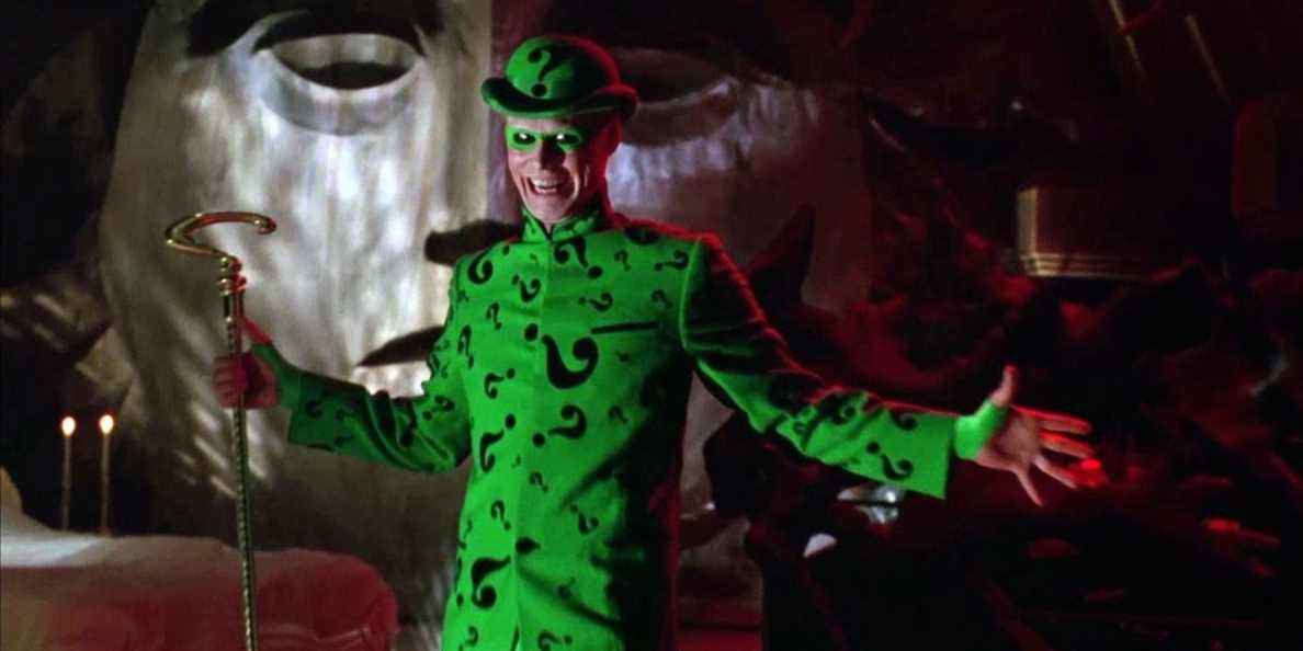 Le Riddler tel que représenté dans Batman Forever