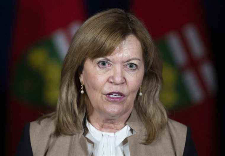 La ministre de la Santé de l’Ontario, Christine Elliott, ne sollicitera pas sa réélection en juin