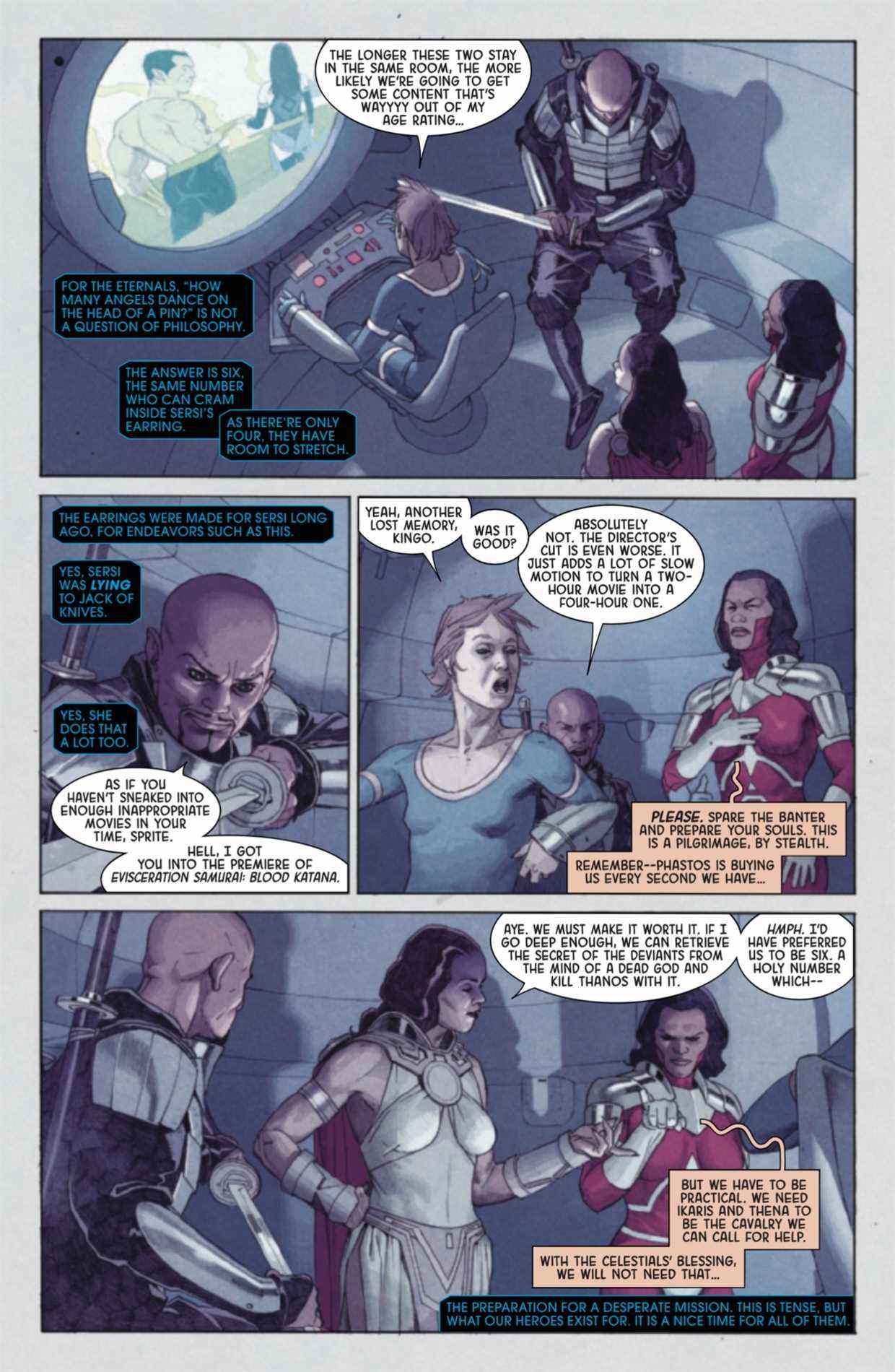 Page d'aperçu d'Eternals #10