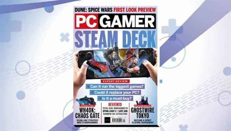 Numéro d'avril de PC Gamer UK : le Steam Deck est arrivé
