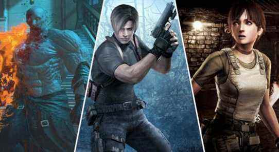 resident evil games rumored development leon kennedy rebecca chambers