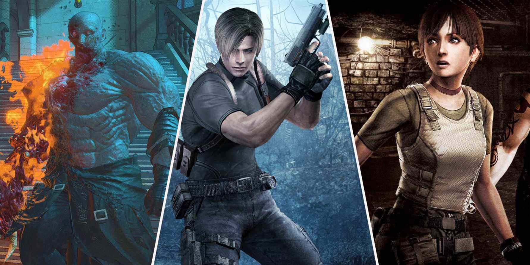 resident evil games rumored development leon kennedy rebecca chambers