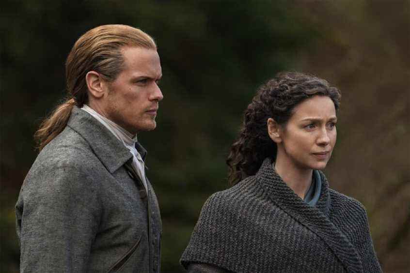 Outlander Saison 6 Sam Heughan Caitriona Balfe 