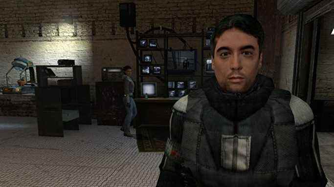 Barney se fait passer pour un soldat dans Half-Life 2