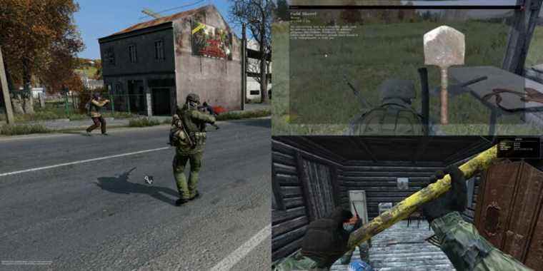 Showcase of the Shovel and Sledgehammer from Dayz.