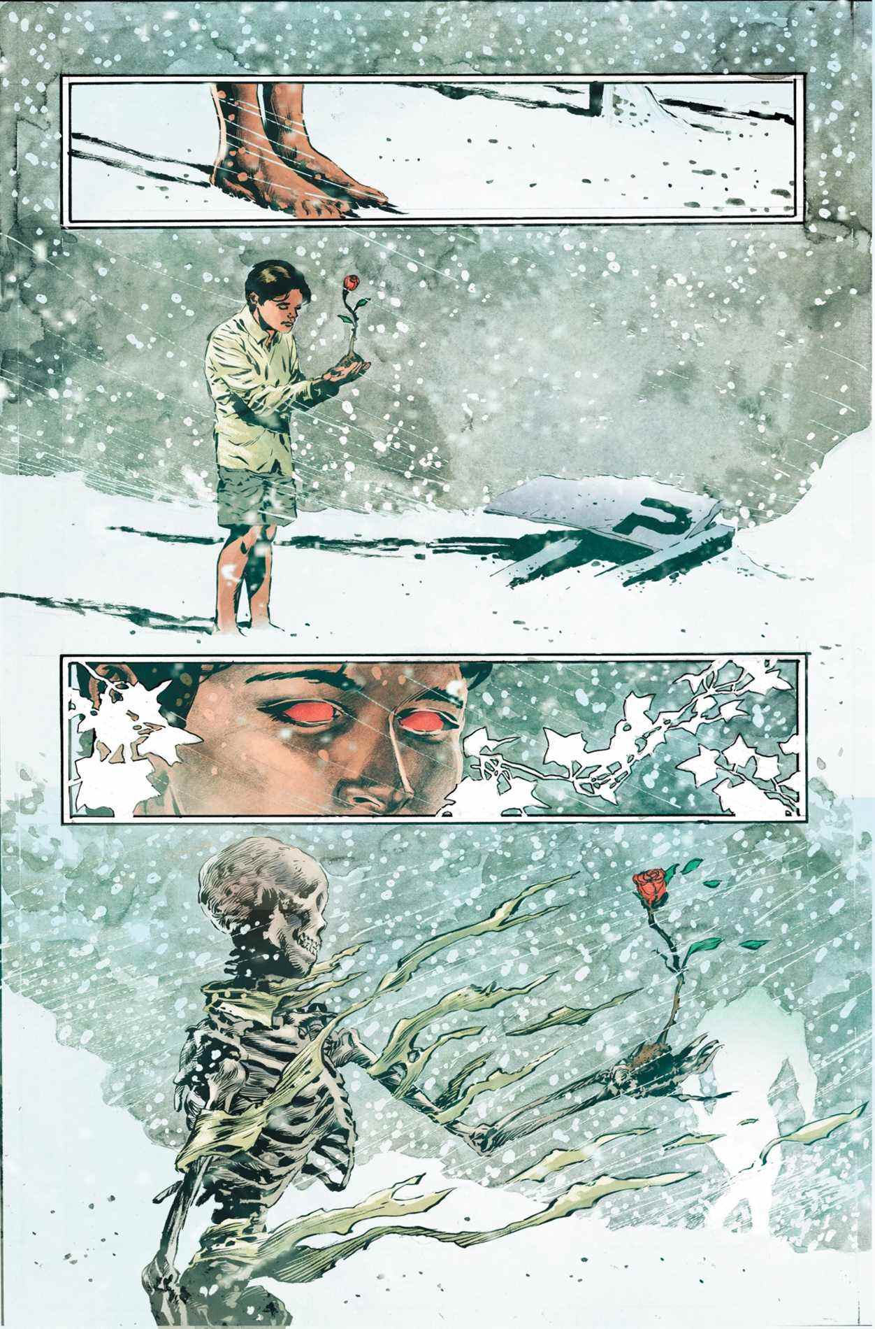 La page de Swamp Thing #11