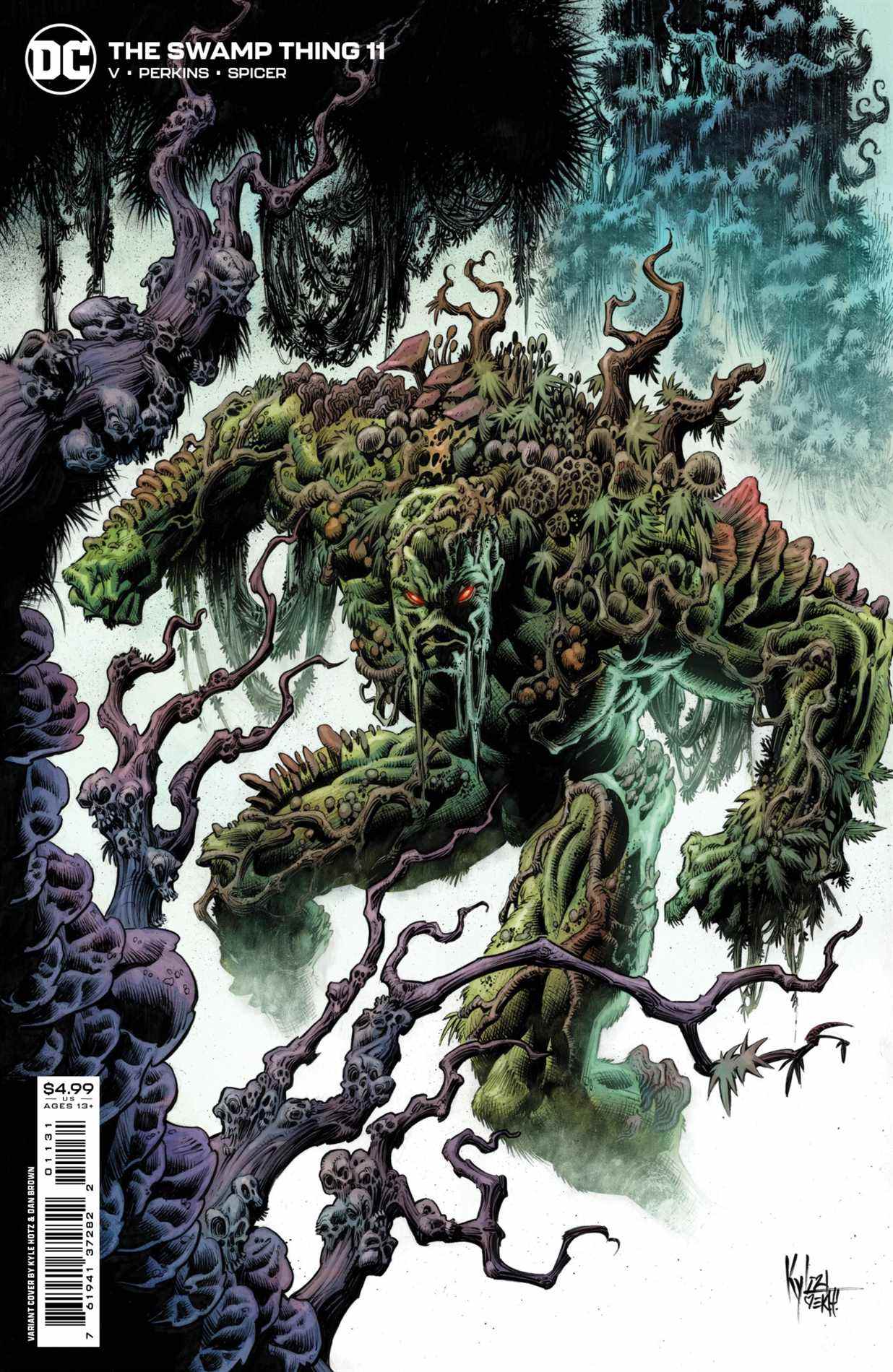 Couverture de The Swamp Thing #11