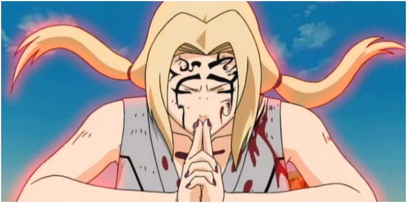 Tsunade utilise sa technique secrète