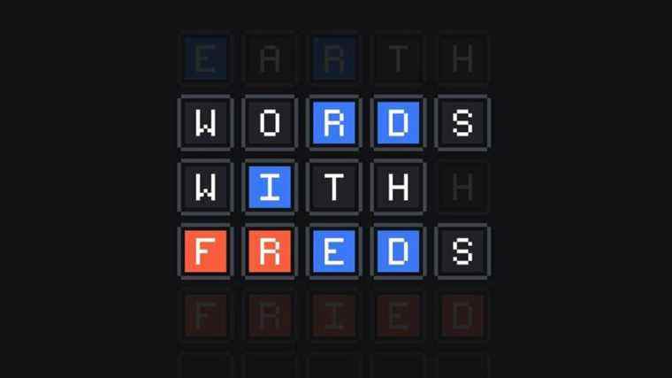 Wordle Clone 'Words With Freds' est gratuit sur Switch si vous possédez certains jeux
