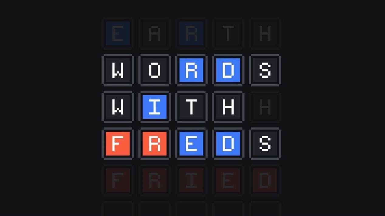 Wordle Clone 'Words With Freds' est gratuit sur Switch si vous possédez certains jeux
