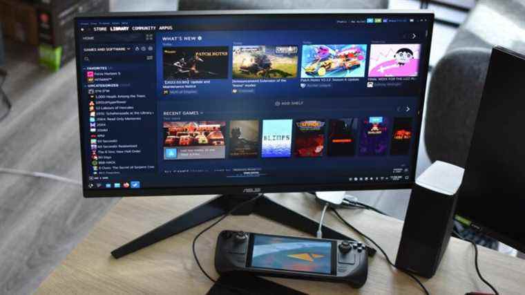 Comment est le Steam Deck en tant que PC de bureau ?

