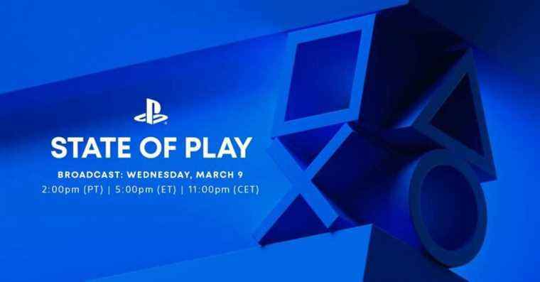 PlayStation State Of Play le 9 mars : heure de début et comment regarder
