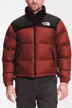 Veste The North Face 1996 Retro Nuptse pour homme (rouge brique)