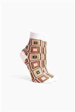 RicherPoorer Chaussettes patchwork pour femme