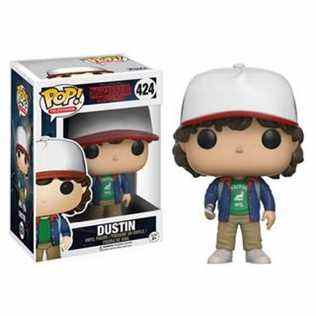 Stranger Things : Dustin avec boussole Pop !  Figurine en vinyle